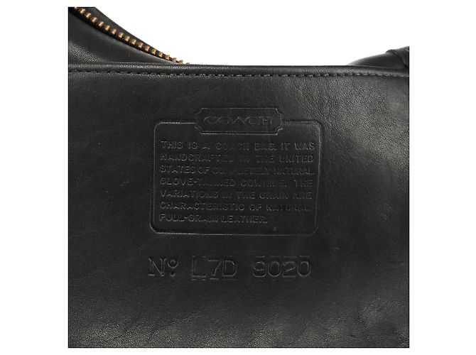 Coach Borsa a tracolla Ergo 9020 in pelle nera - vista 11