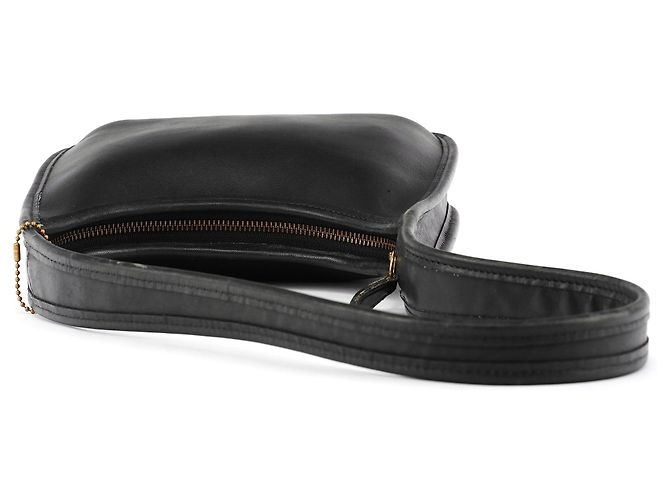 Coach Borsa a tracolla Ergo 9020 in pelle nera - vista 4