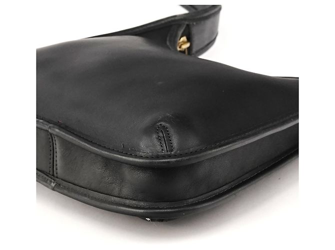 Coach Borsa a tracolla Ergo 9020 in pelle nera - vista 9