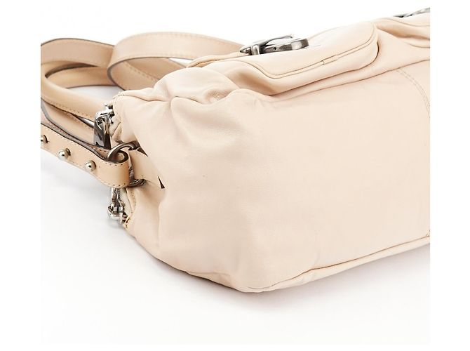 Marc Jacobs Borsa 2-Way Susan in pelle beige - vista 10