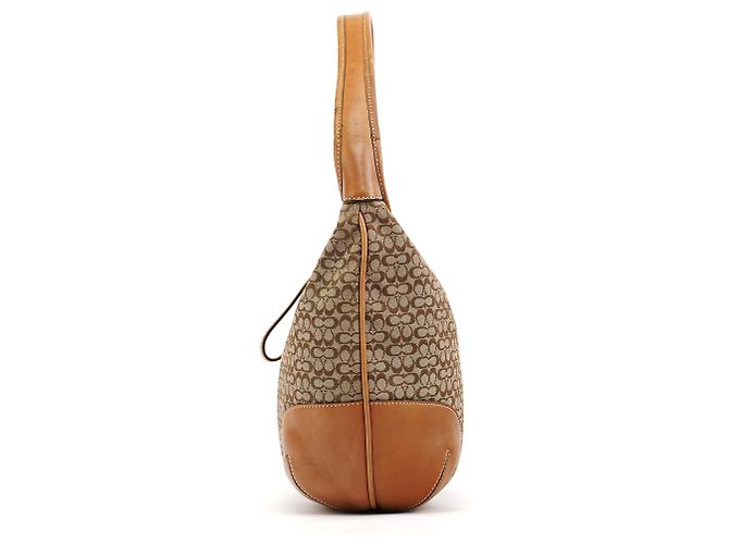 Coach Borsa a tracolla Signature Canvas Beige Brown - vista 2