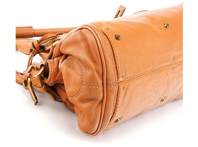 Chloé Borsa a tracolla Paddington in pelle marrone chiaro - vista 11