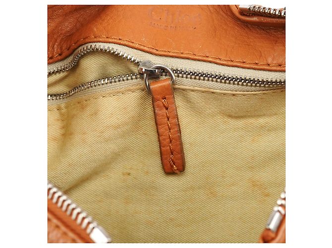 Chloé Borsa a tracolla Paddington in pelle marrone chiaro - vista 16