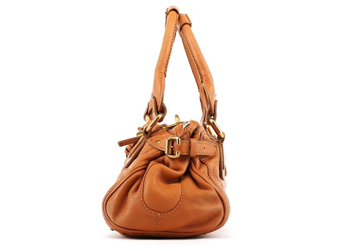 Chloé Borsa a tracolla Paddington in pelle marrone chiaro - vista 2