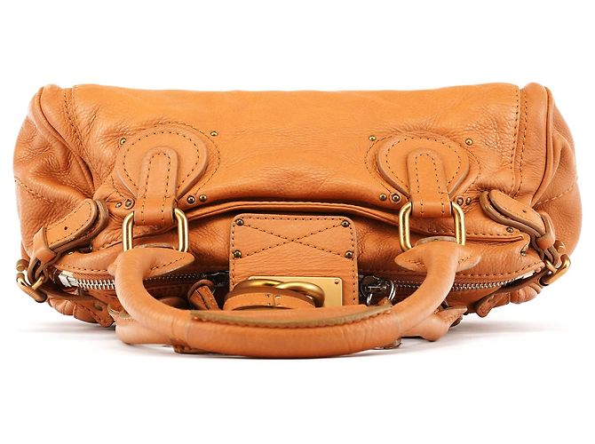 Chloé Borsa a tracolla Paddington in pelle marrone chiaro - vista 4