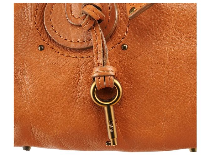 Chloé Borsa a tracolla Paddington in pelle marrone chiaro - vista 8