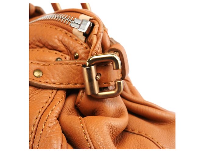 Chloé Borsa a tracolla Paddington in pelle marrone chiaro - vista 9