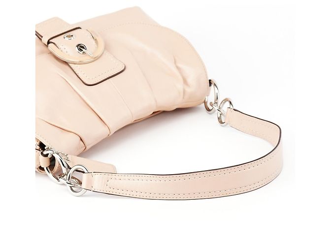 Coach Borsa a tracolla Soho in pelle beige F17217 - vista 11