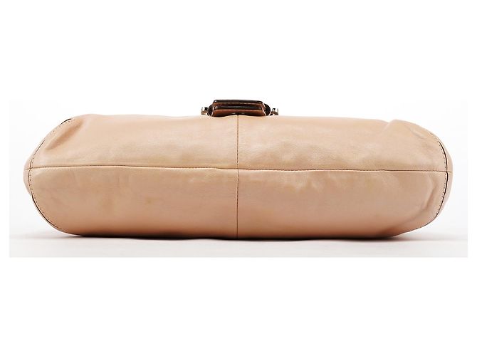 Coach Borsa a tracolla Soho in pelle beige F17217 - vista 5