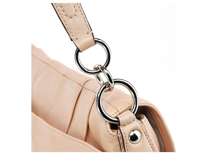 Coach Borsa a tracolla Soho in pelle beige F17217 - vista 8
