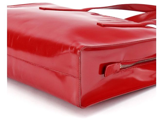 Prada Borsa Tote Sport 1995 Red Spazzolato - vista 11