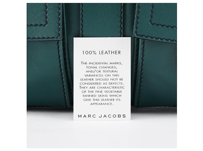 Marc Jacobs Borsa Tote Venetia in pelle verde - vista 16