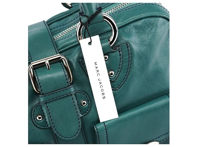 Marc Jacobs Borsa Tote Venetia in pelle verde - vista 17