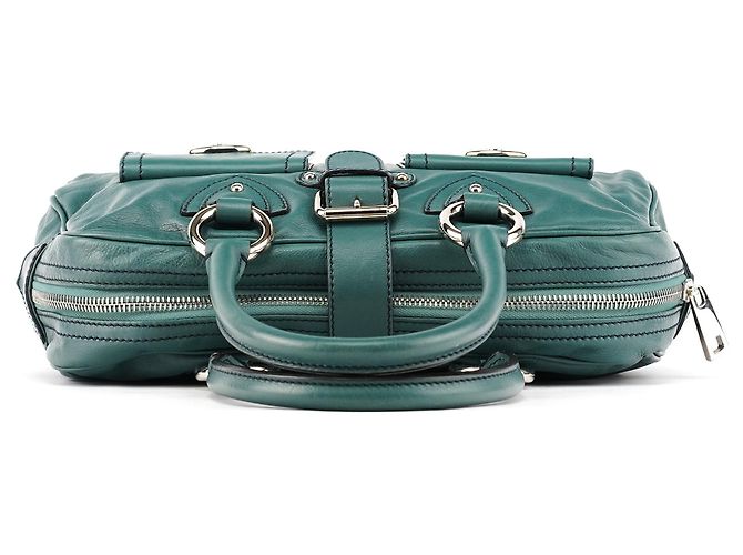 Marc Jacobs Borsa Tote Venetia in pelle verde - vista 4