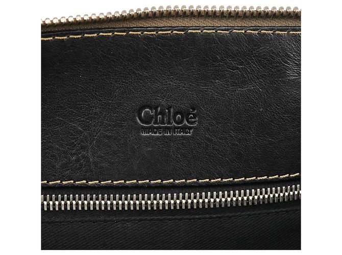 Chloé Borsa 2-Way Edith in pelle nera - vista 11