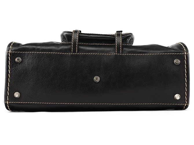 Chloé Borsa 2-Way Edith in pelle nera - vista 5