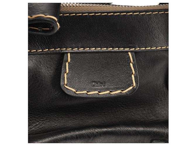 Chloé Borsa 2-Way Edith in pelle nera - vista 6