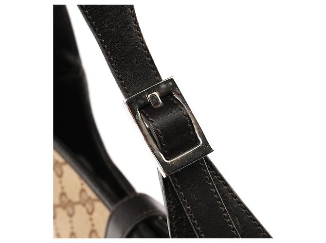 Gucci 001 3766 Borsa a tracolla GG Jackie Beige Brown - vista 10