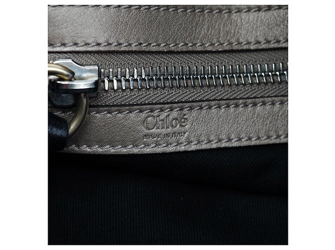 Borsa Chloé Bay in pelle color teal - vista 12