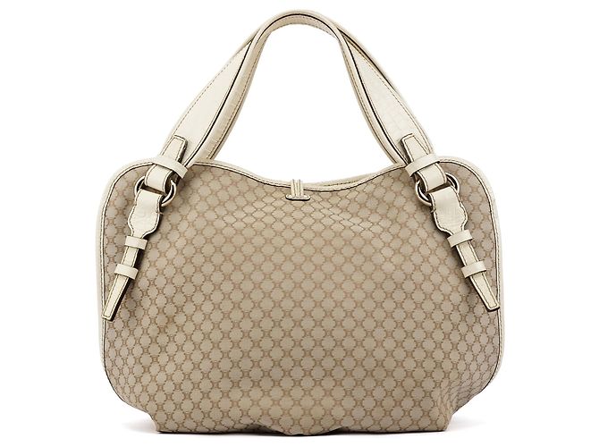 Céline Borsa a tracolla Bittersweet Macadam Beige Ivory - vista 3