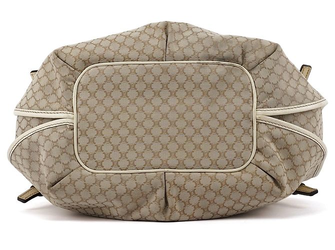 Céline Borsa a tracolla Bittersweet Macadam Beige Ivory - vista 5