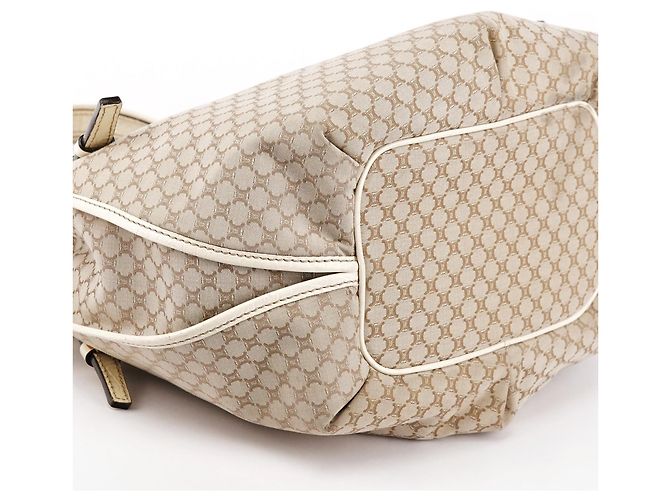 Céline Borsa a tracolla Bittersweet Macadam Beige Ivory - vista 8