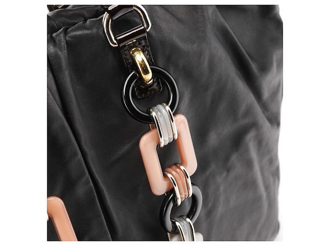 Dolce & Gabbana Borsa Tote Balloon 2-Way in pelle nera - vista 6