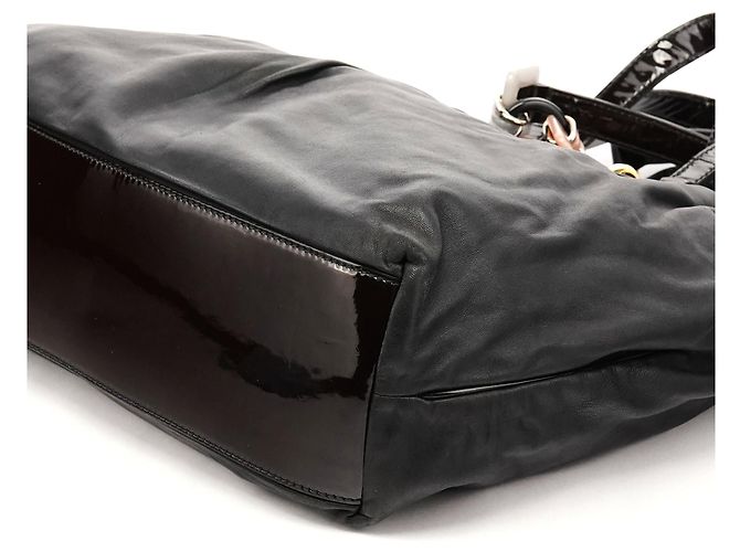 Dolce & Gabbana Borsa Tote Balloon 2-Way in pelle nera - vista 8
