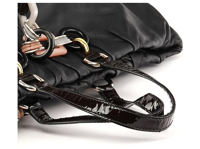 Dolce & Gabbana Borsa Tote Balloon 2-Way in pelle nera - vista 9