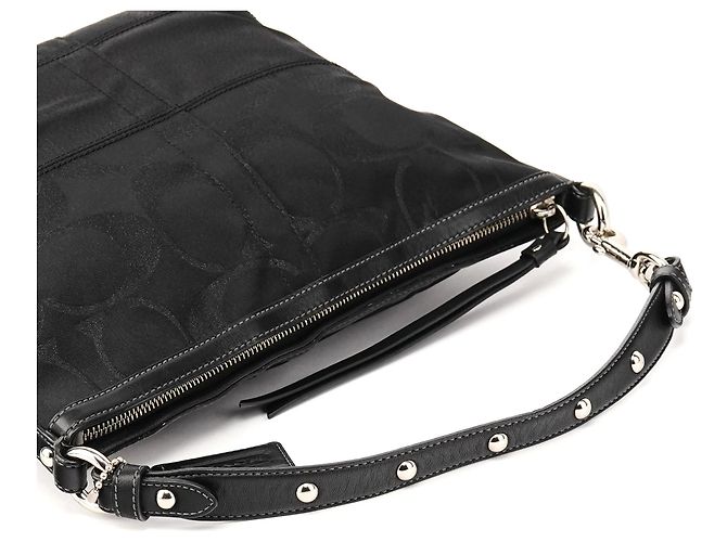 Coach Borsa a Tracolla Signature Nera 12909 - vista 10