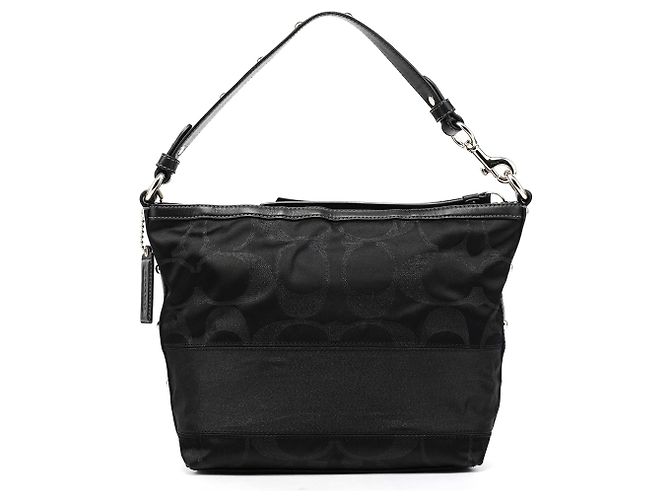 Coach Borsa a Tracolla Signature Nera 12909 - vista 3