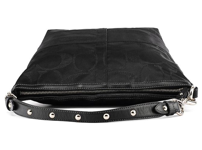 Coach Borsa a Tracolla Signature Nera 12909 - vista 4