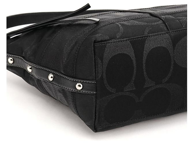 Coach Borsa a Tracolla Signature Nera 12909 - vista 8