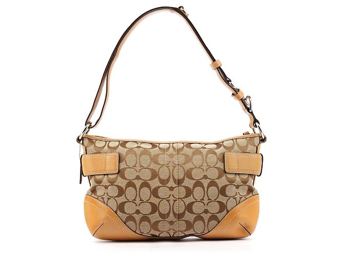 Coach F07077 Borsa a tracolla 2-Way Soho Signature Beige Tan - vista 3