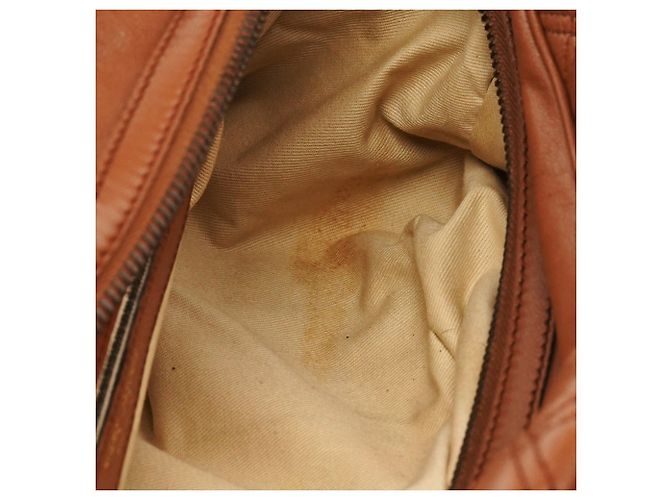 Marc Jacobs Borsa bowling in pelle trapuntata marrone chiaro - vista 17