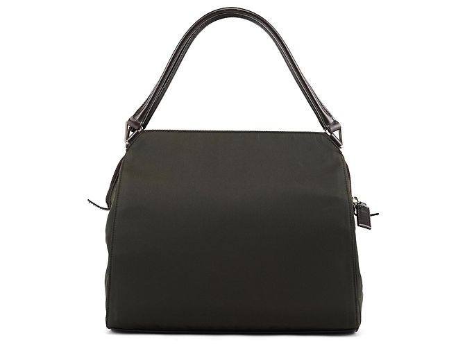 Prada Borsa a tracolla Tessuto Chic Nylon Verde Scuro - vista 3