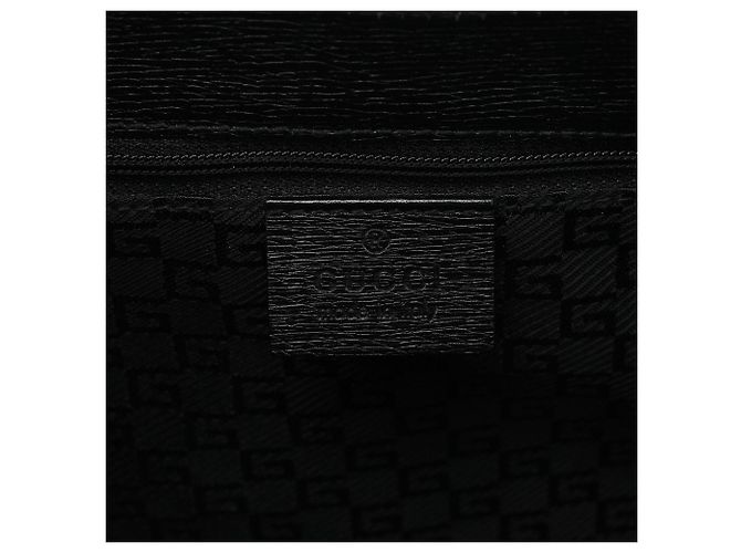Gucci 002 1067 Borsa a tracolla Jackie in pelle nera - vista 10