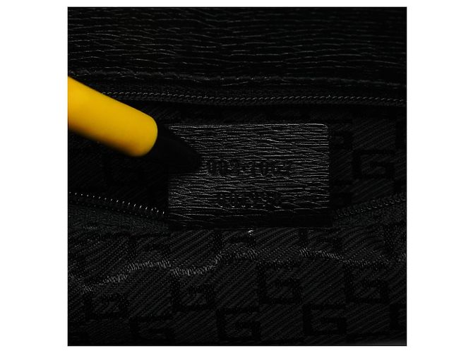 Gucci 002 1067 Borsa a tracolla Jackie in pelle nera - vista 12