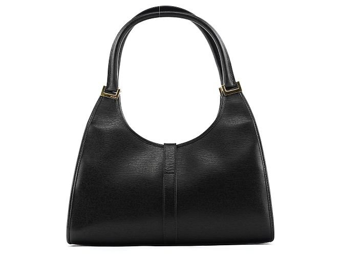 Gucci 002 1067 Borsa a tracolla Jackie in pelle nera - vista 3