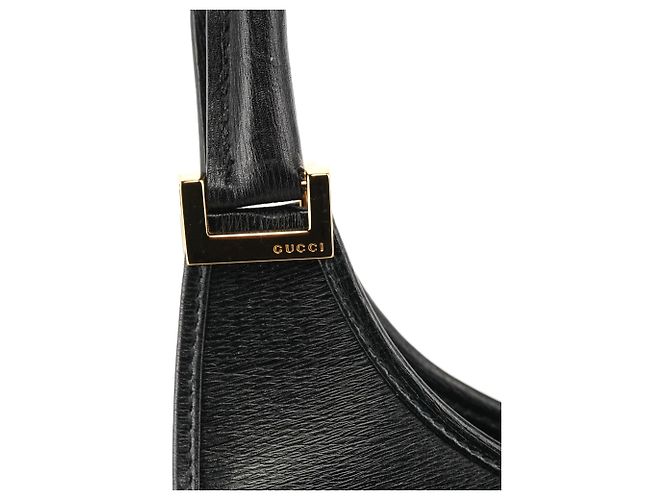 Gucci 002 1067 Borsa a tracolla Jackie in pelle nera - vista 6