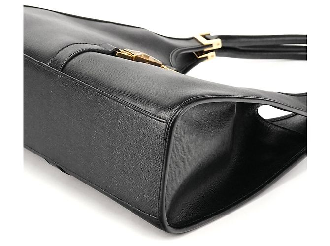 Gucci 002 1067 Borsa a tracolla Jackie in pelle nera - vista 8