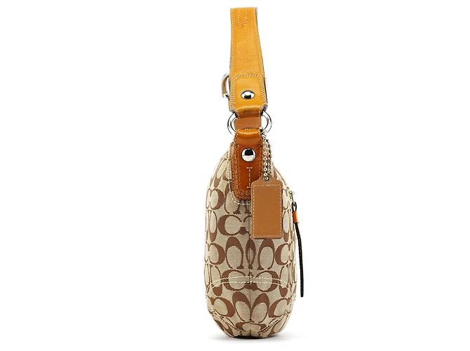 Coach Borsa a Tracolla Hobo Signature Beige F13115 - vista 2