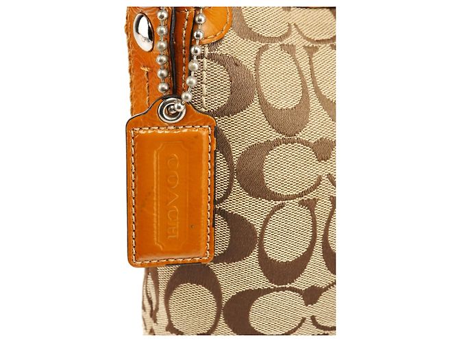 Coach Borsa a Tracolla Hobo Signature Beige F13115 - vista 6