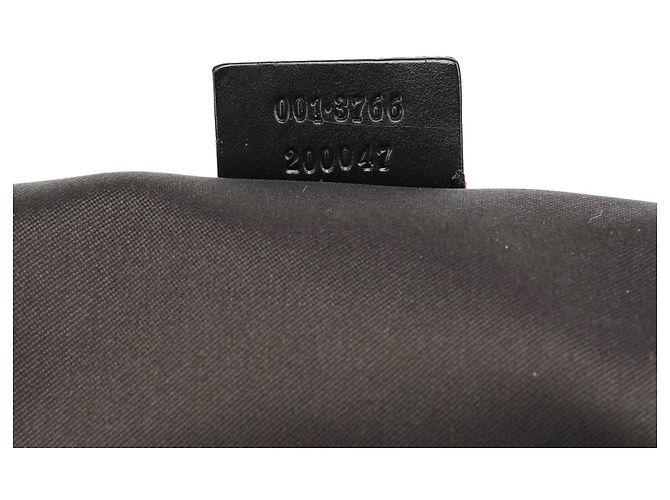 Gucci 001 3766 Borsa a tracolla hobo GG marrone - vista 13