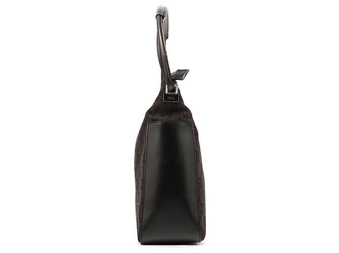 Gucci 001 3766 Borsa a tracolla hobo GG marrone - vista 2