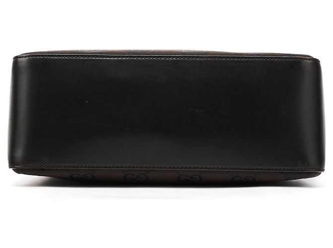 Gucci 001 3766 Borsa a tracolla hobo GG marrone - vista 5