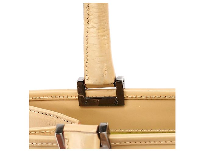 Gucci 002 1064 Borsa Jackie Tote in pelle beige - vista 11