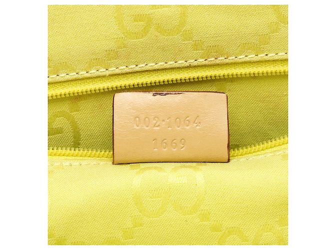 Gucci 002 1064 Borsa Jackie Tote in pelle beige - vista 14
