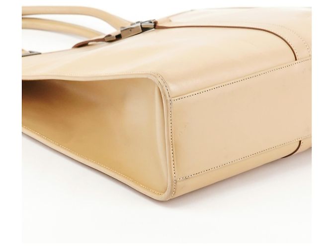 Gucci 002 1064 Borsa Jackie Tote in pelle beige - vista 8