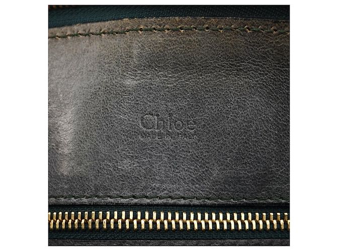 Héloïse Chloé Borsa Tote Heloise in pelle grigia - vista 12